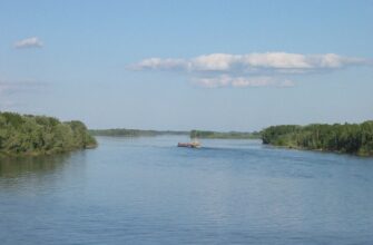 Река Обь Алтайский край