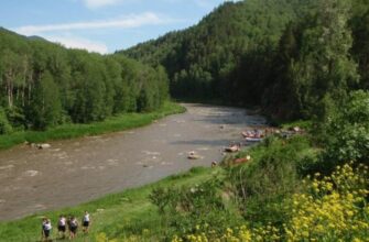 Река Песчаная на Алтае